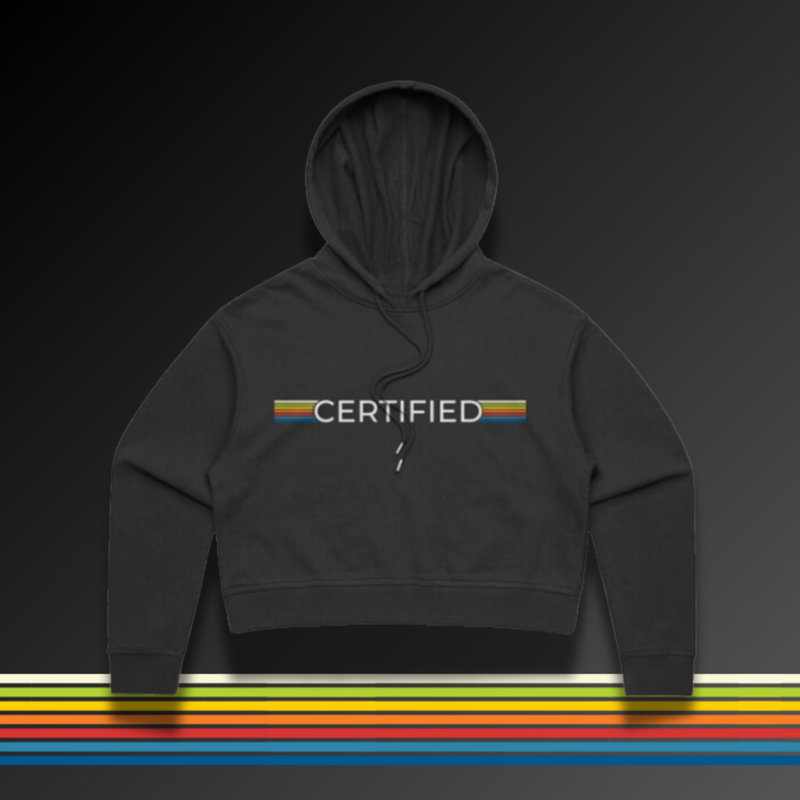 Crop Hoodie Front