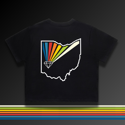 Crop tee back