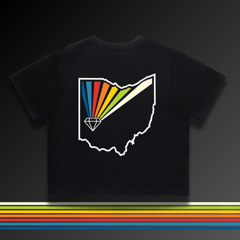 Crop tee back