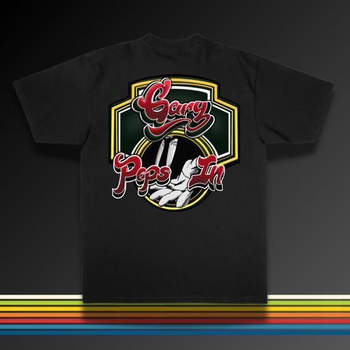 GARY POPS IN - OVERSIZED HEAVYWEIGHT TEE