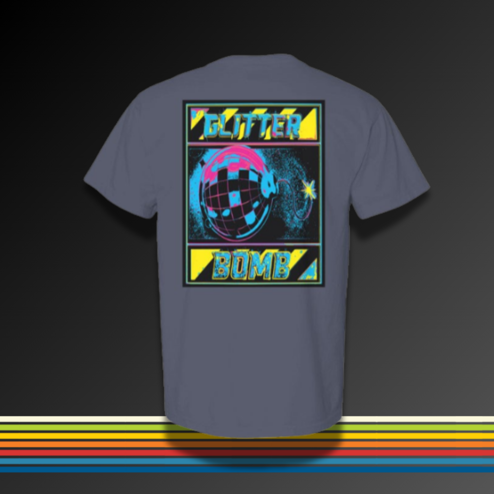 Glitter Bomb - Comfort Colors - Denim