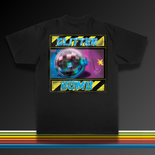 GLITTER BOMB - OVERSIZED HEAVYWEIGHT TEE
