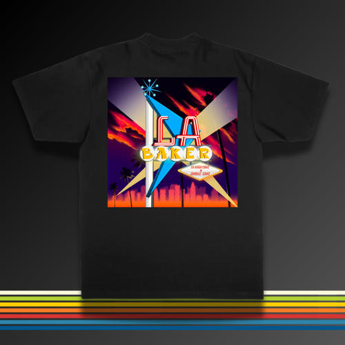 LA BAKER - OVERSIZED HEAVYWEIGHT TEE